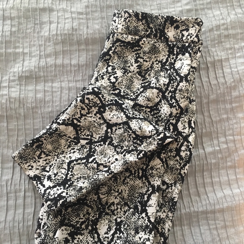 Express Snake Skin Dress Pant